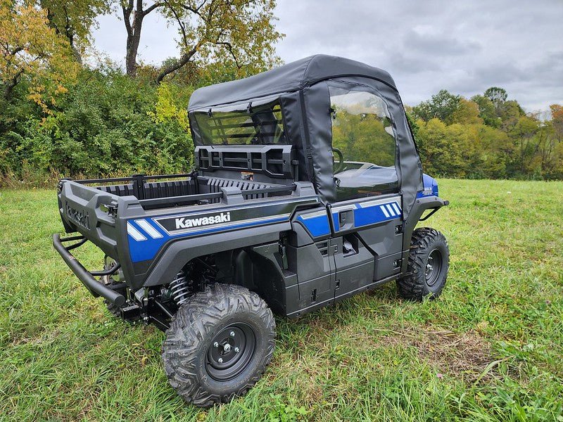 Photo of Kawasaki Pro FXR - Full Cab Enclosure for Hard Windshield (Upper Doors) by 3 Star UTV - Premium Enclosures for UTVs / Side by Sides