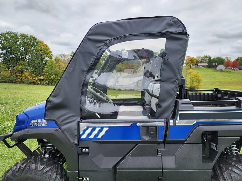 Photo of Kawasaki Pro FXR - Full Cab Enclosure for Hard Windshield (Upper Doors) by 3 Star UTV - Premium Enclosures for UTVs / Side by Sides