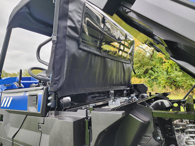 Photo of Kawasaki Pro FXR - Heavy-Duty Canvas Rear Panel by 3 Star UTV - Premium Enclosures for UTVs / Side by Sides