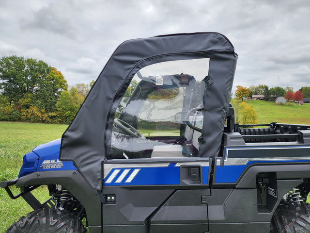 Photo of Kawasaki Pro FXR - Upper Canvas Doors by 3 Star UTV - Premium Enclosures for UTVs / Side by Sides