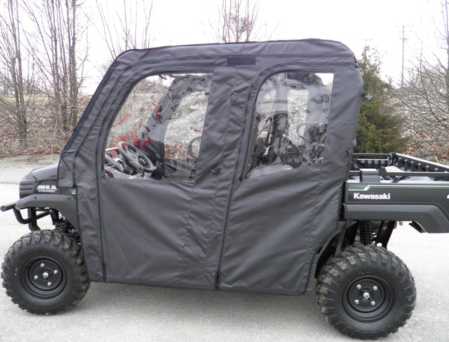 Photo of Kawasaki Pro FXT - Door/Rear Window Combo (Full Doors) by 3 Star UTV - Premium Enclosures for UTVs / Side by Sides