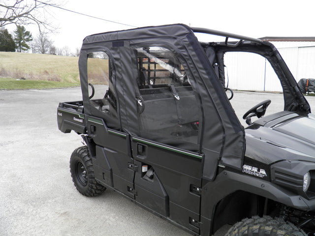 Photo of Kawasaki Pro FXT - Soft Doors (Half Doors) by 3 Star UTV - Premium Enclosures for UTVs / Side by Sides
