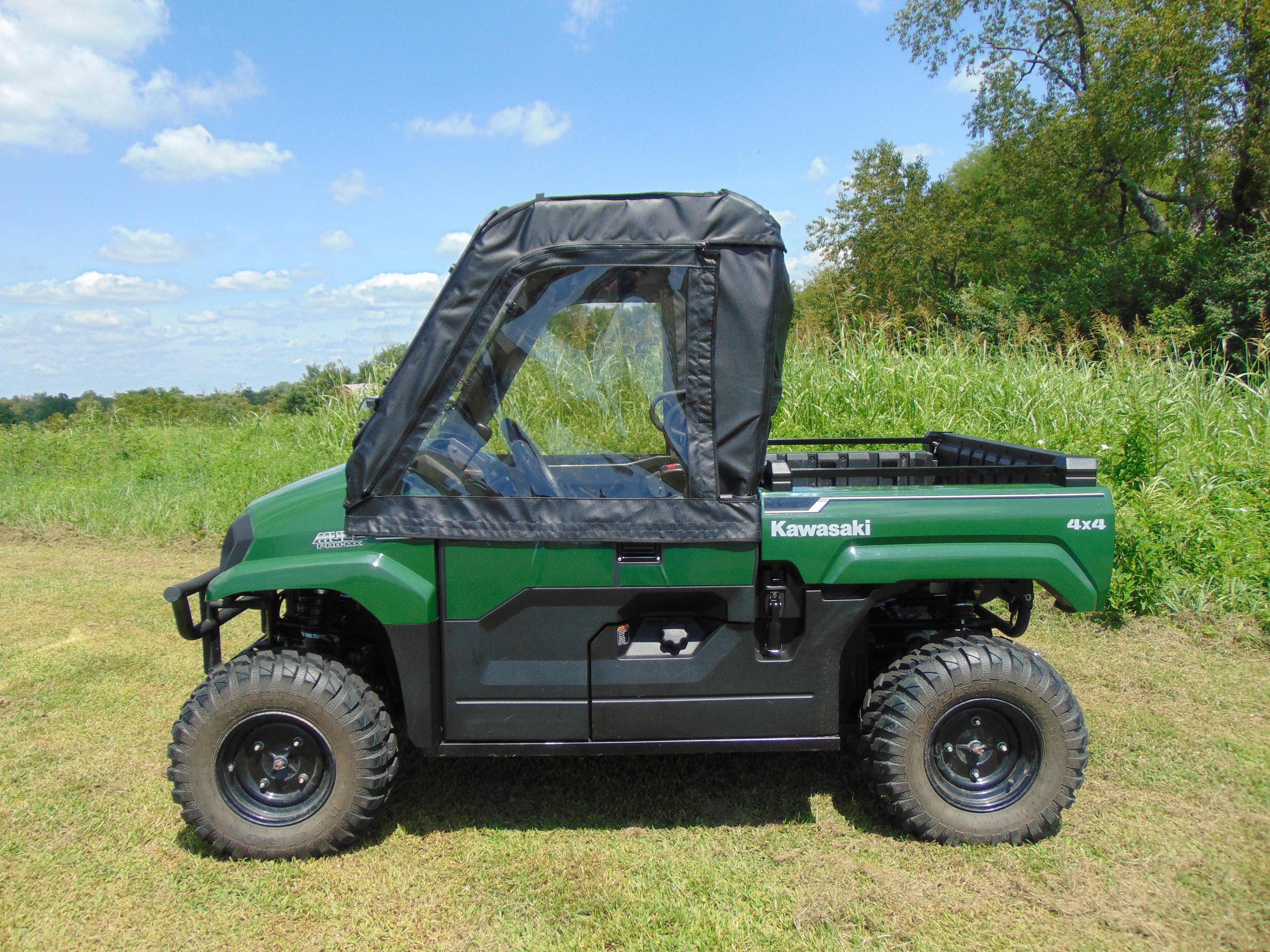 Photo of Kawasaki Pro-MX - Door/Rear Window Combo by 3 Star UTV - Premium Enclosures for UTVs / Side by Sides