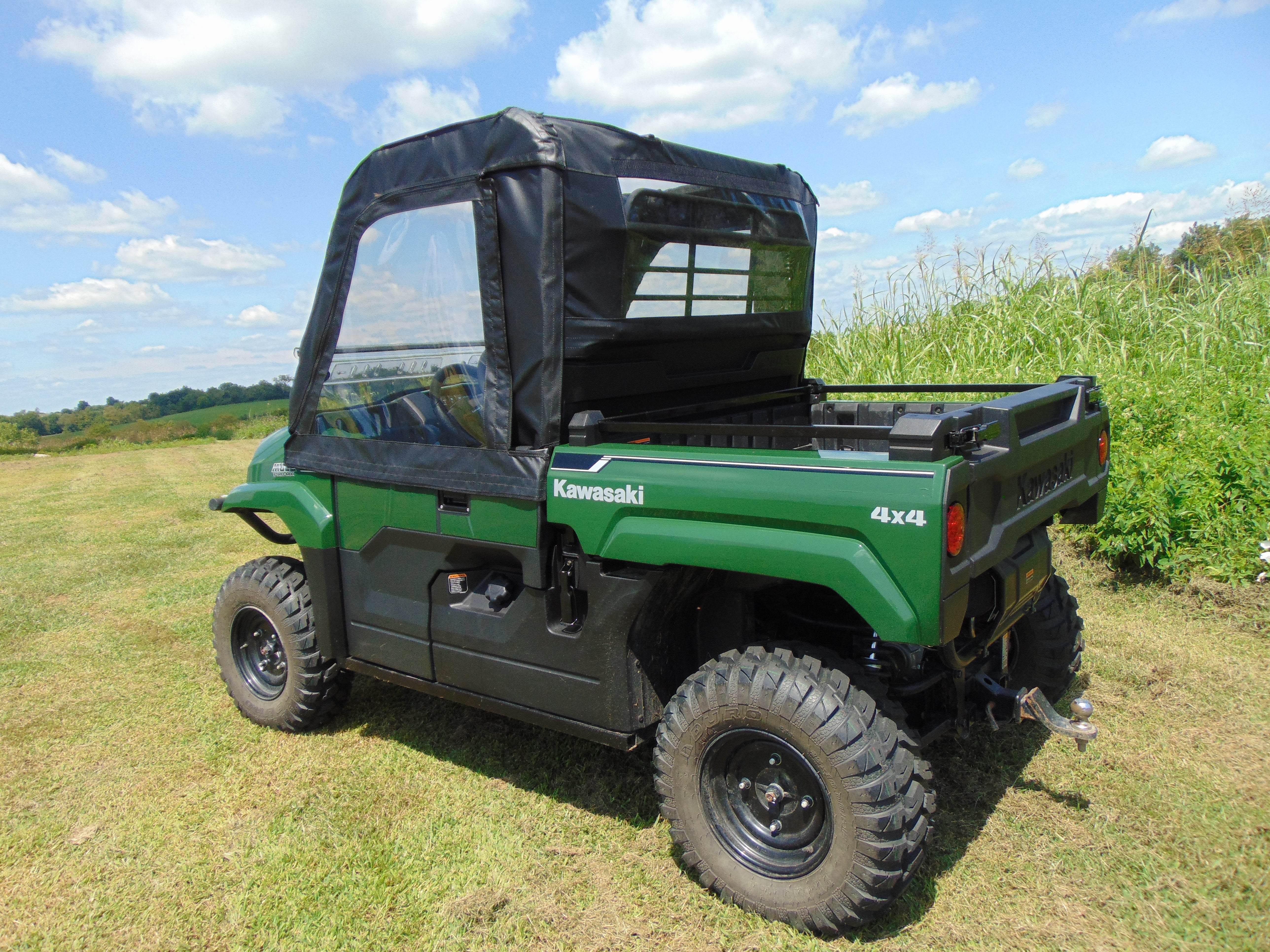 Photo of Kawasaki Pro-MX - Door/Rear Window Combo by 3 Star UTV - Premium Enclosures for UTVs / Side by Sides