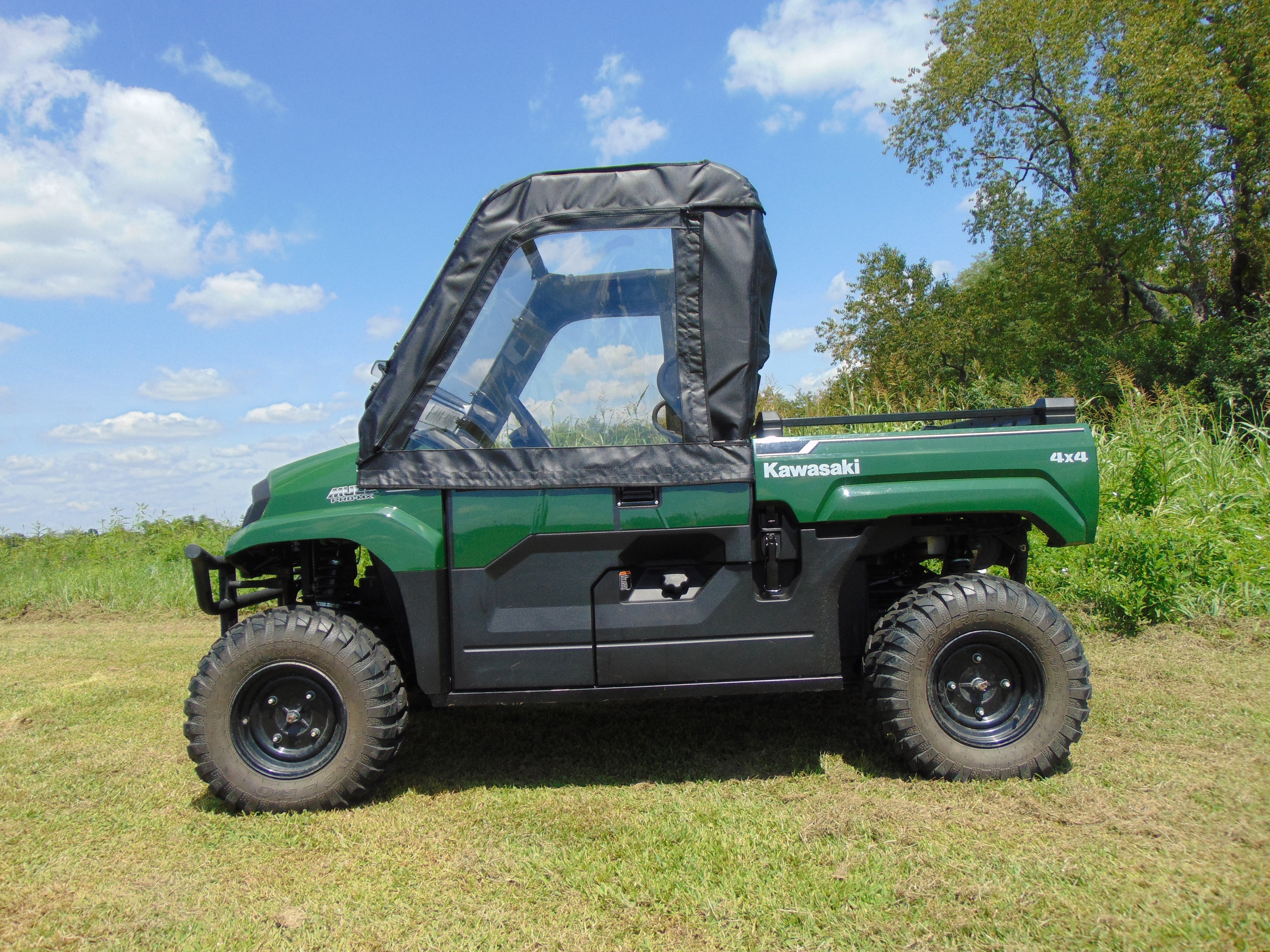 Photo of Kawasaki Pro-MX - Door/Rear Window Combo by 3 Star UTV - Premium Enclosures for UTVs / Side by Sides