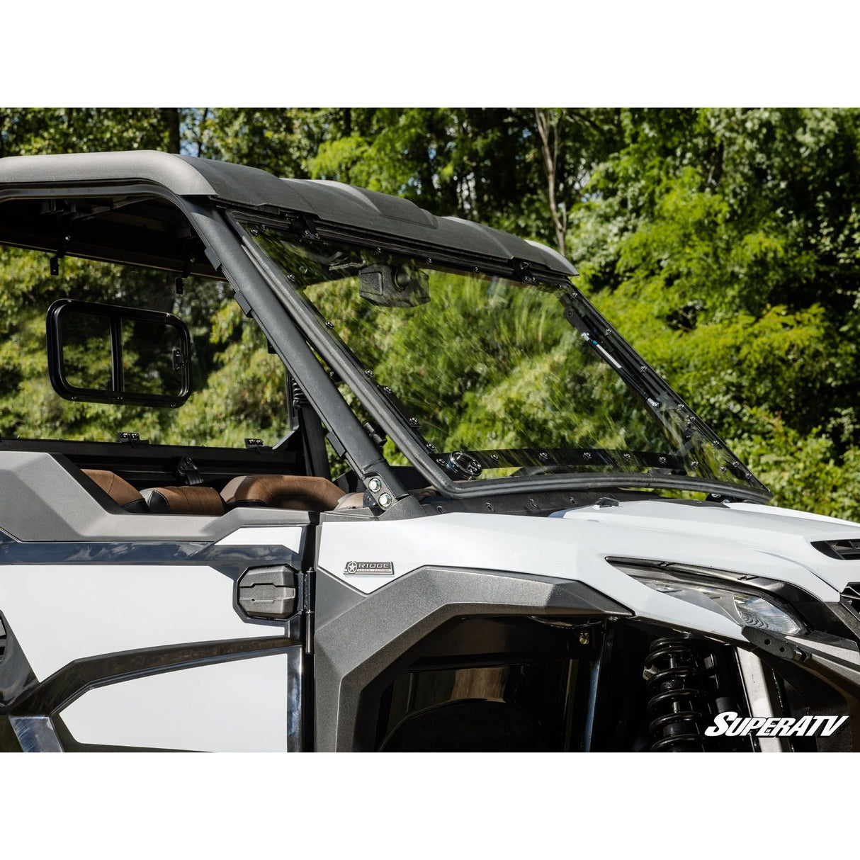 Kawasaki Ridge Scratch-Resistant Flip Windshield