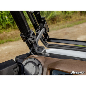 Kawasaki Ridge Scratch-Resistant Flip Windshield