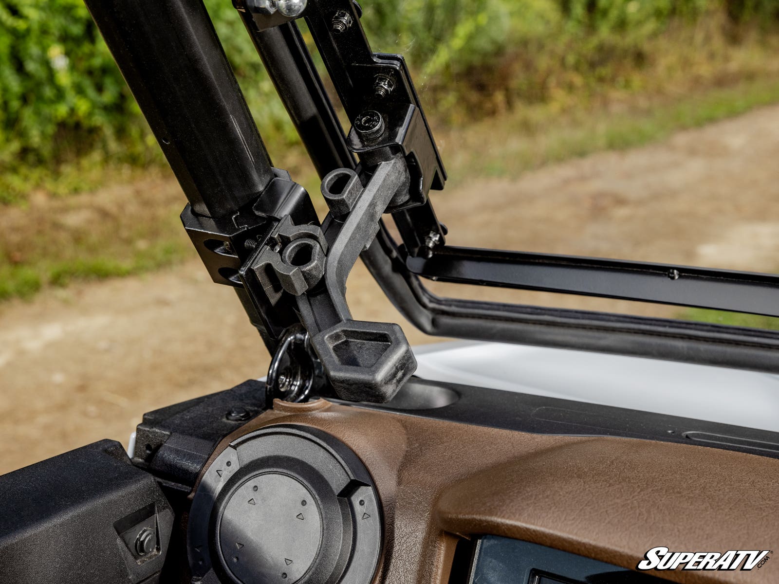 Photo of SuperATV Kawasaki Ridge Scratch-Resistant Flip Windshield by SuperATV - Premium Windshields for UTVs / Side by Sides