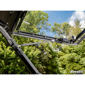 Kawasaki Ridge Scratch-Resistant Flip Windshield