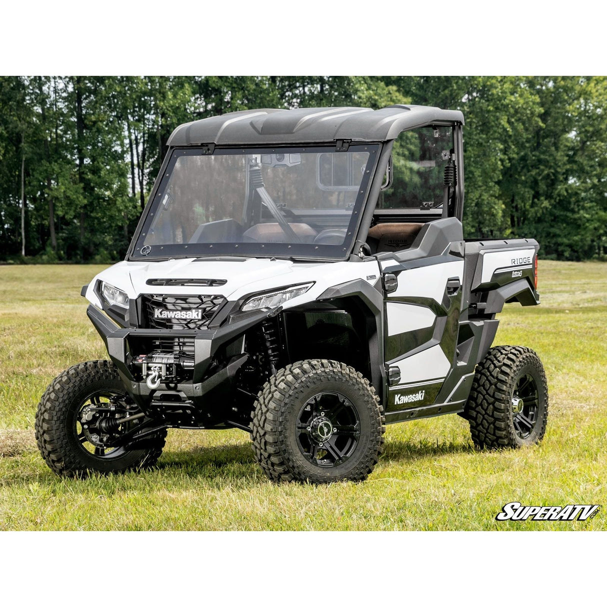 Kawasaki Ridge MaxDrive Power Flip Windshield