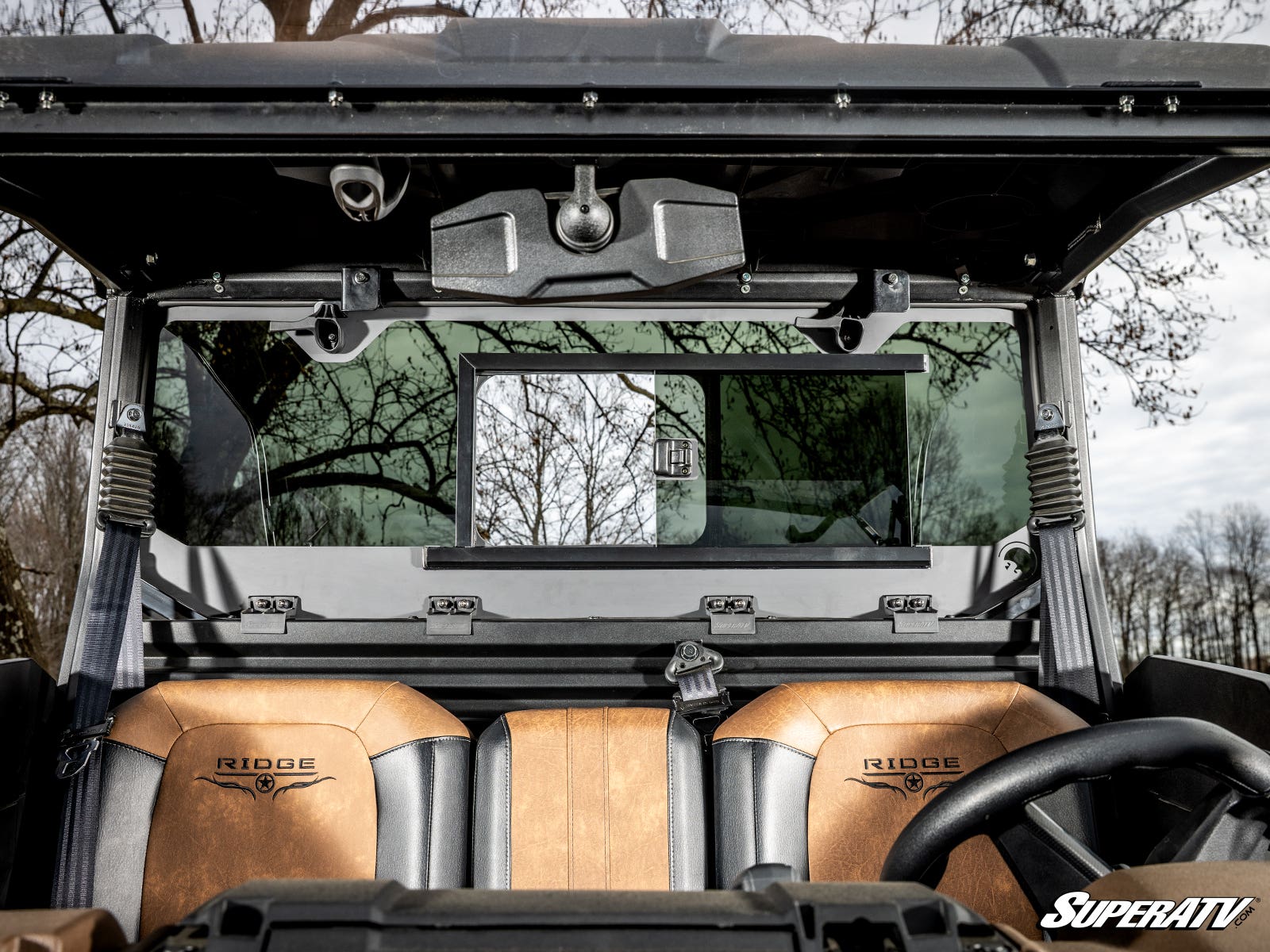 Kawasaki Ridge Glass Sliding Rear Windshield