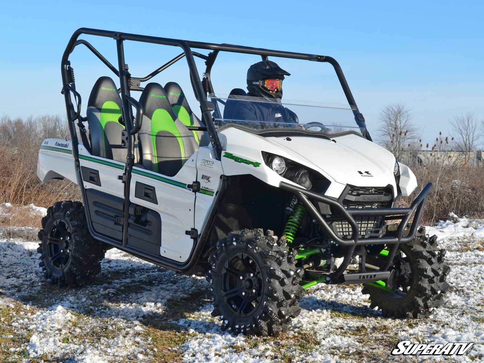 Photo of SuperATV Kawasaki Teryx S Half Windshield by SuperATV - Premium Windshields for UTVs / Side by Sides