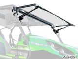 Photo of SuperATV Kawasaki Teryx MaxDrive Power Flip Windshield by SuperATV - Premium Windshields for UTVs / Side by Sides