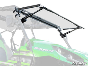 Photo of SuperATV Kawasaki Teryx MaxDrive Power Flip Windshield by SuperATV - Premium Windshields for UTVs / Side by Sides