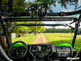 Photo of SuperATV Kawasaki Teryx MaxDrive Power Flip Windshield by SuperATV - Premium Windshields for UTVs / Side by Sides