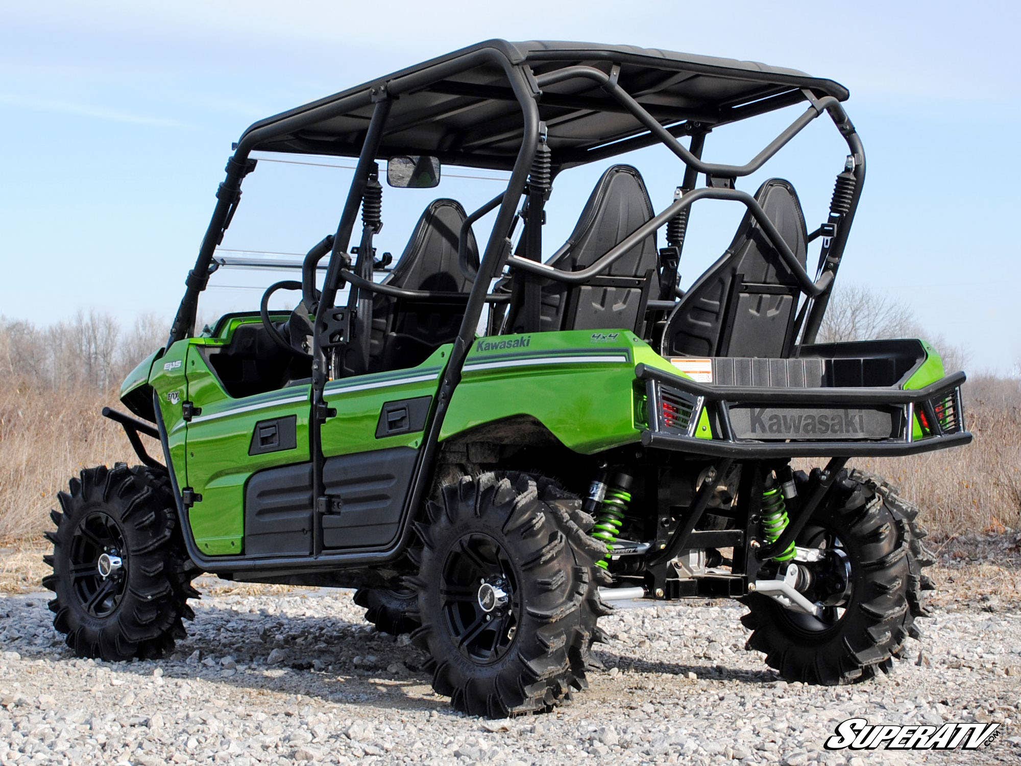 Photo of SuperATV Kawasaki Teryx 4 Rear Bumper by SuperATV - Premium Bumpers for UTVs / Side by Sides