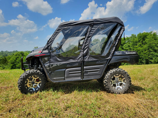 Photo of Kawasaki Teryx 4-Seater - Full Cab Enclosure for Hard Windshield by 3 Star UTV - Premium Enclosures for UTVs / Side by Sides
