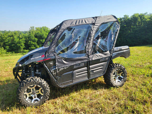 Photo of Kawasaki Teryx 4-Seater - Soft Doors by 3 Star UTV - Premium Enclosures for UTVs / Side by Sides