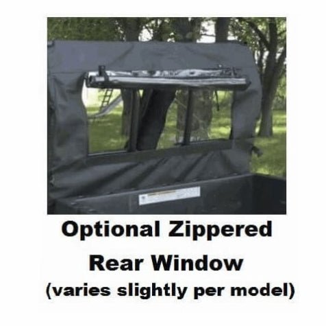 Photo of Kawasaki Teryx 4-Seater - Vinyl Windshield/Top/Rear Combo by 3 Star UTV - Premium Enclosures for UTVs / Side by Sides