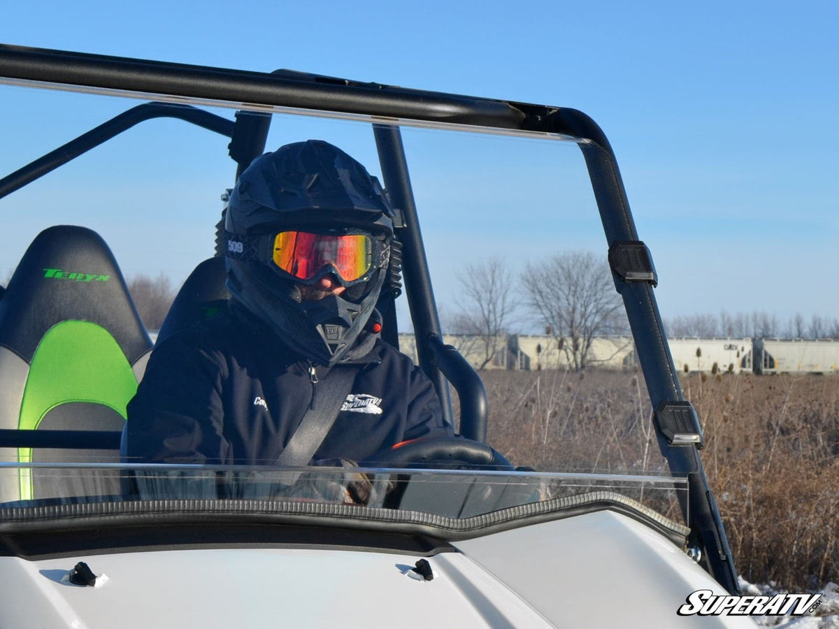 Photo of SuperATV Kawasaki Teryx S Full Windshield by SuperATV - Premium Windshields for UTVs / Side by Sides