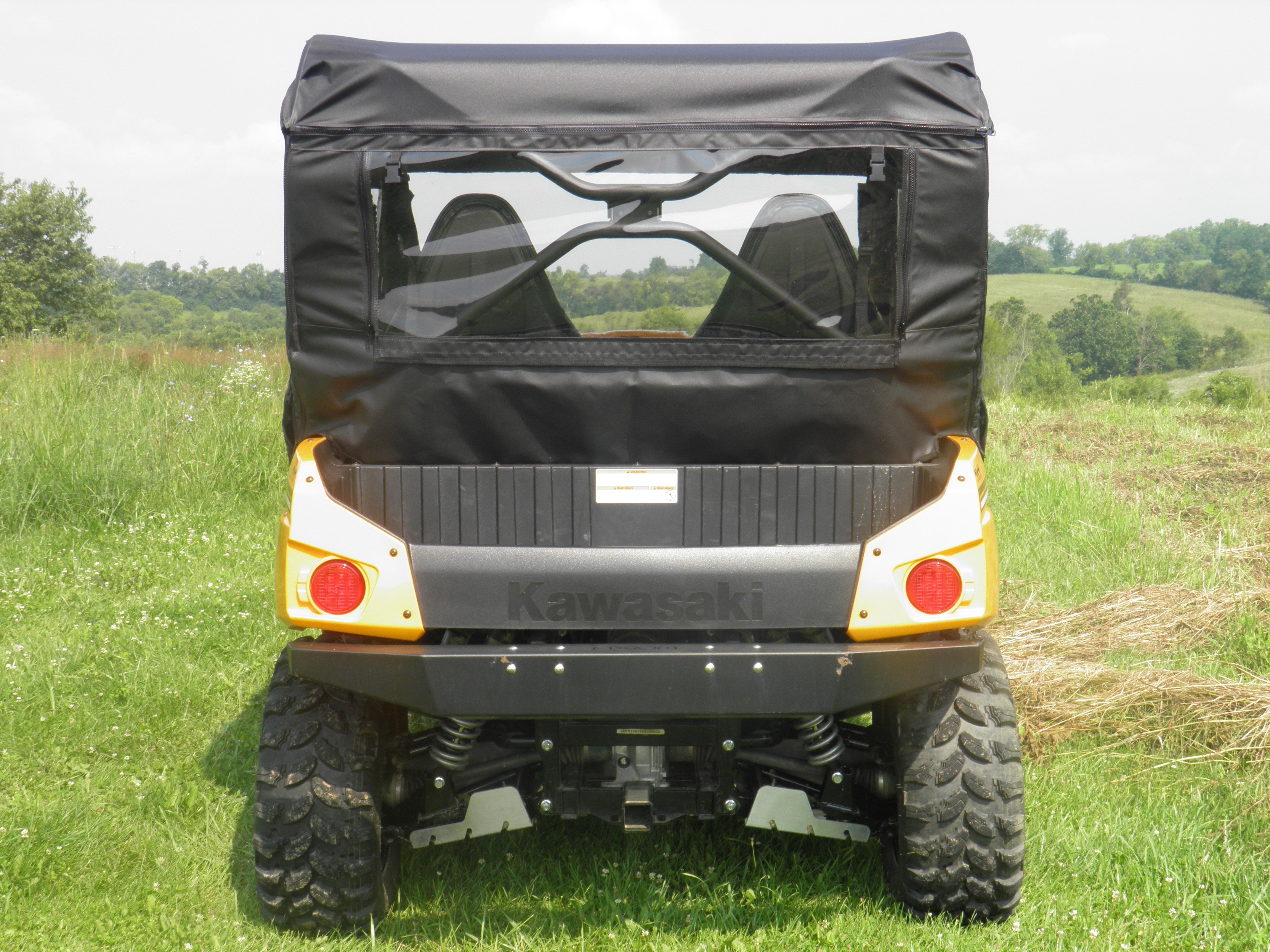 Photo of Kawasaki Teryx 750 - Door/Rear Window Combo by 3 Star UTV - Premium Enclosures for UTVs / Side by Sides