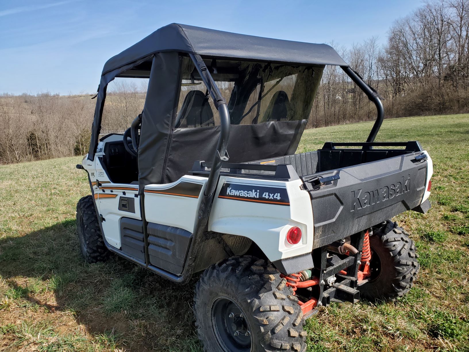 Photo of Kawasaki Teryx 800 (2-Seater) - Full Cab Enclosure for Hard Windshield by 3 Star UTV - Premium Enclosures for UTVs / Side by Sides