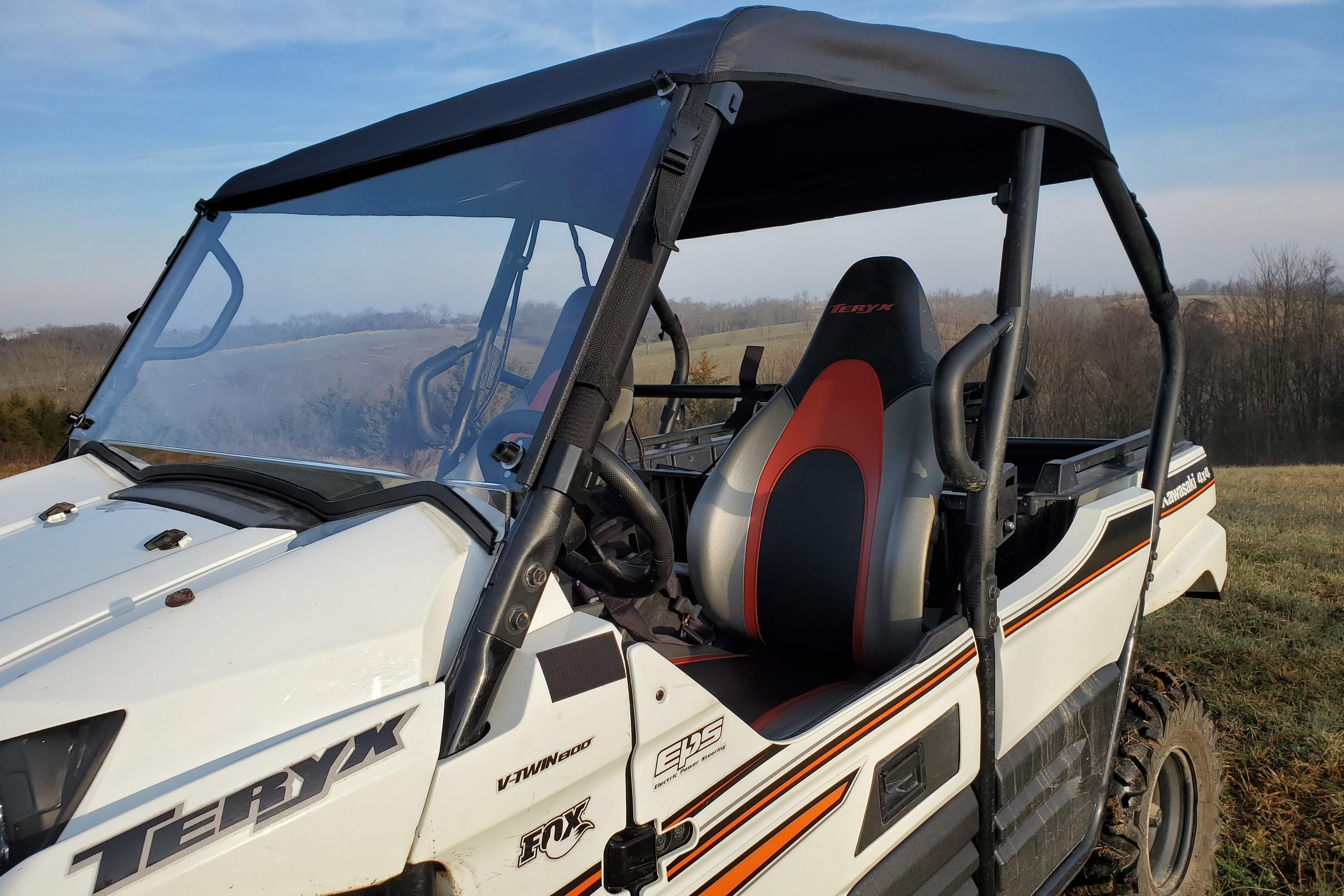 Photo of Kawasaki Teryx 800 (2-Seater) - Soft Top by 3 Star UTV - Premium Enclosures for UTVs / Side by Sides
