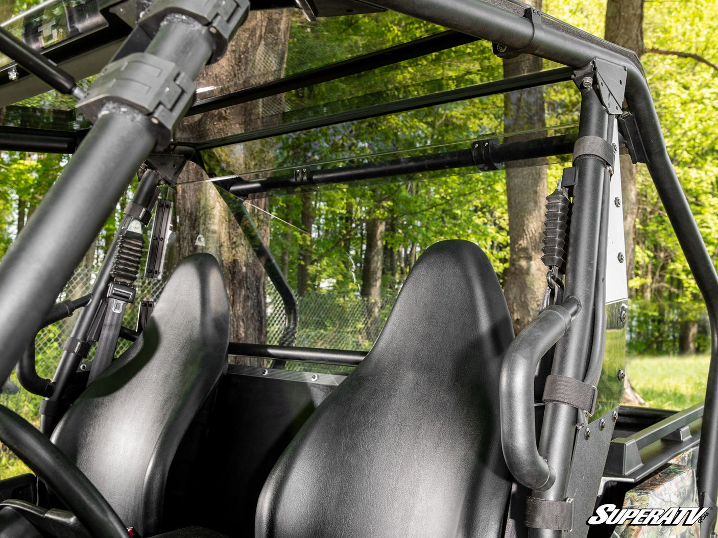 Photo of SuperATV Kawasaki Teryx S Rear Windshield by SuperATV - Premium Windshields for UTVs / Side by Sides