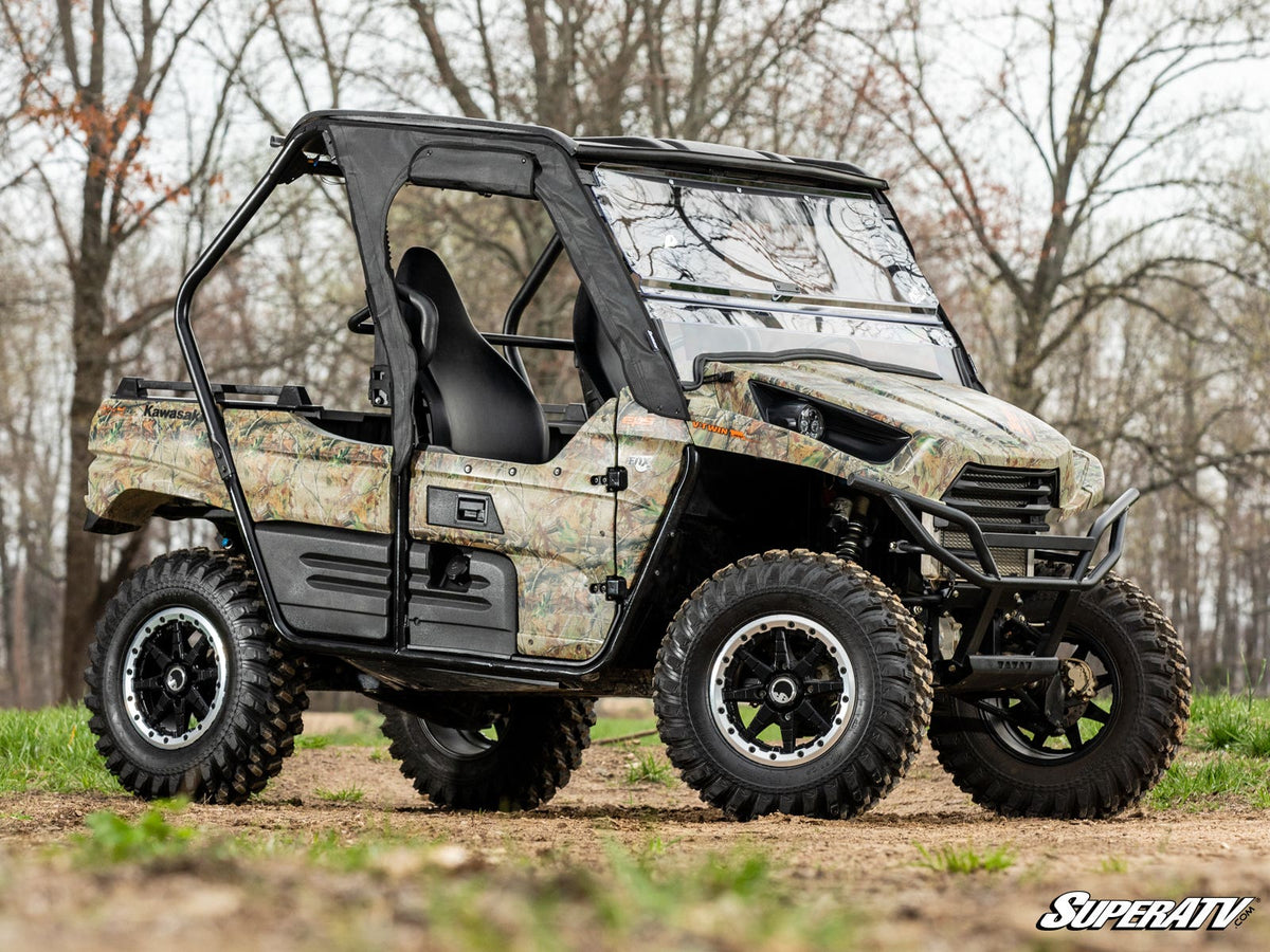 Photo of SuperATV Kawasaki Teryx S Primal Soft Cab Enclosure Upper Doors by SuperATV - Premium Doors for UTVs / Side by Sides
