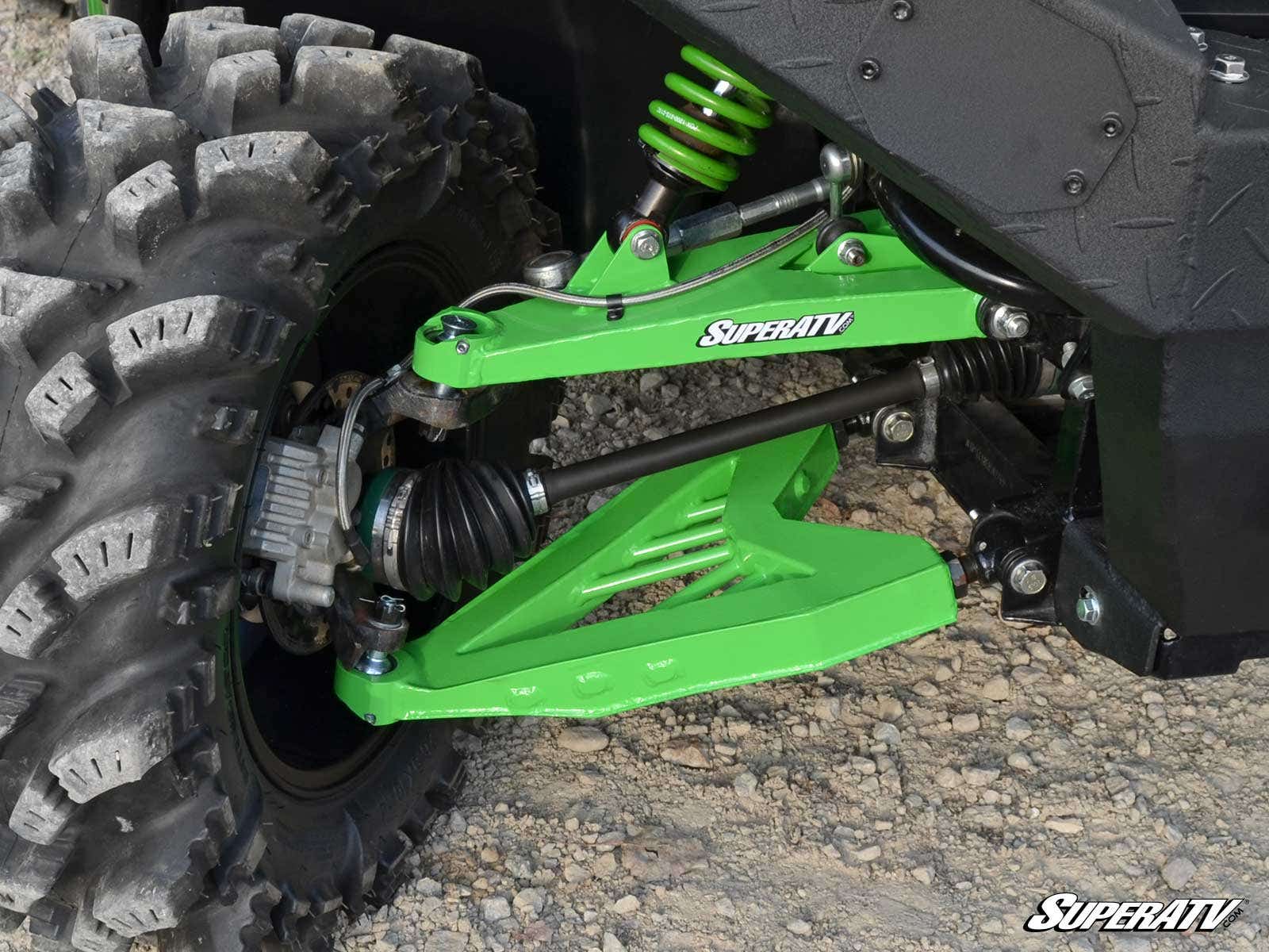 Photo of SuperATV Kawasaki Teryx Uniball for High Clearance Boxed A Arms by SuperATV - Premium A-Arms & Control Arms for UTVs / Side by Sides