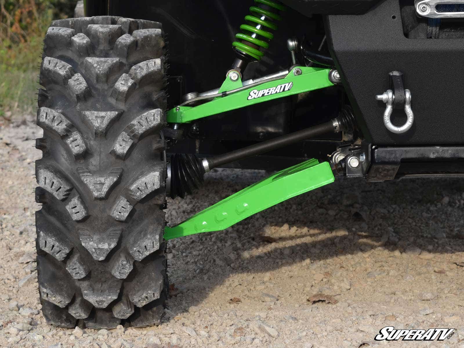 Photo of SuperATV Kawasaki Teryx Uniball for High Clearance Boxed A Arms by SuperATV - Premium A-Arms & Control Arms for UTVs / Side by Sides