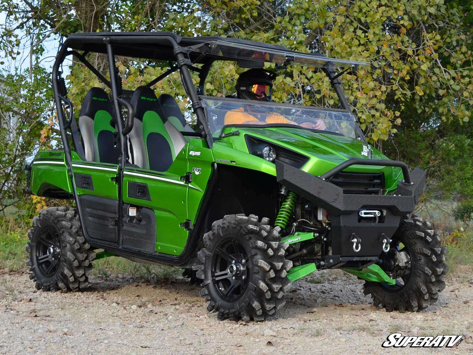 Photo of SuperATV Kawasaki Teryx Uniball for High Clearance Boxed A Arms by SuperATV - Premium A-Arms & Control Arms for UTVs / Side by Sides