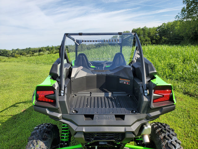 Photo of Kawasaki Teryx KRX - 1 Pc Lexan Back Panel w/Vent Option by 3 Star UTV - Premium Windshields for UTVs / Side by Sides