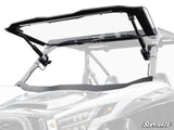 Photo of SuperATV Kawasaki Teryx KRX 1000 MaxDrive Power Flip Windshield by SuperATV - Premium Windshields for UTVs / Side by Sides