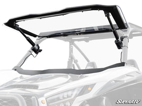 Photo of SuperATV Kawasaki Teryx KRX 1000 MaxDrive Power Flip Windshield by SuperATV - Premium Windshields for UTVs / Side by Sides