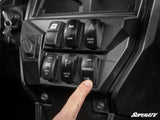 Photo of SuperATV Kawasaki Teryx KRX 1000 MaxDrive Power Flip Windshield by SuperATV - Premium Windshields for UTVs / Side by Sides