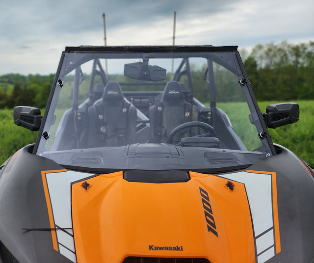 Photo of Kawasaki Teryx KRX Crew - 1 Pc General-Purpose Windshield by 3 Star UTV - Premium Windshields for UTVs / Side by Sides