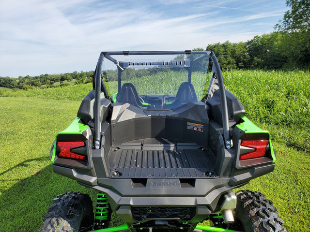 Photo of Kawasaki Teryx KRX Crew - 1 Pc Polycarbonate Rear Windshield by 3 Star UTV - Premium Windshields for UTVs / Side by Sides