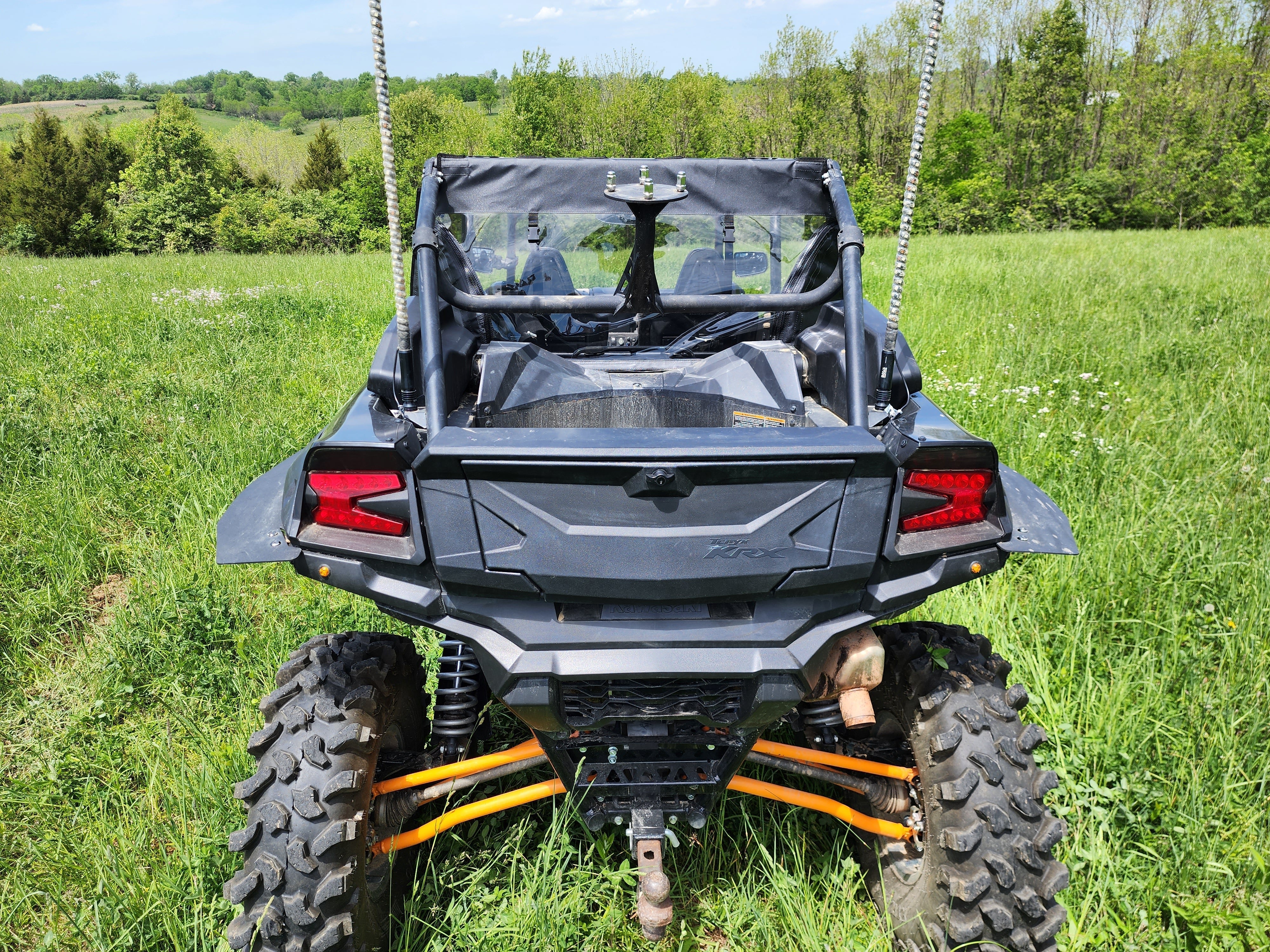 Photo of Kawasaki Teryx KRX Crew - Full Cab Enclosure for Hard Windshield by 3 Star UTV - Premium Enclosures for UTVs / Side by Sides