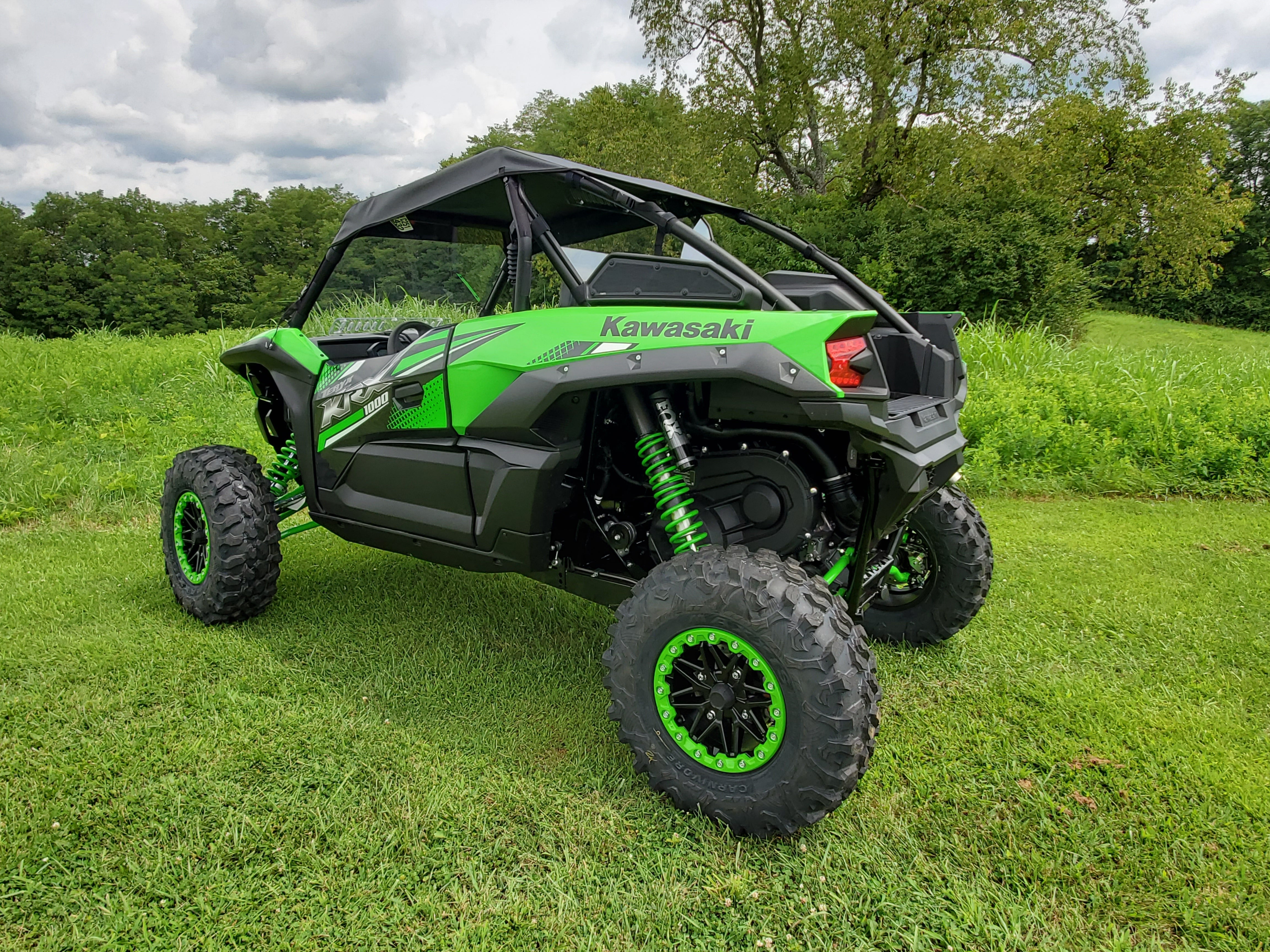 Photo of Kawasaki Teryx KRX - Soft Top by 3 Star UTV - Premium Enclosures for UTVs / Side by Sides