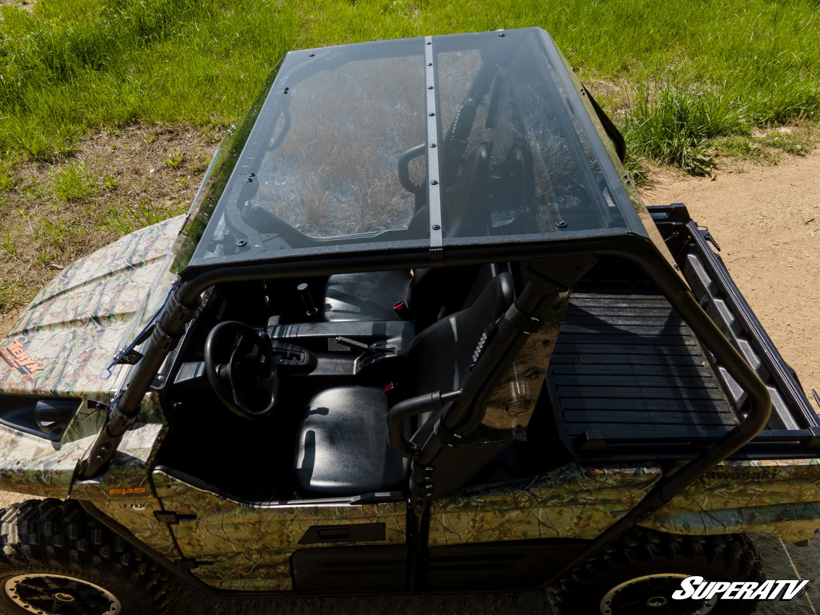 Photo of SuperATV Kawasaki Teryx 800 Tinted Roof by SuperATV - Premium Roofs for UTVs / Side by Sides