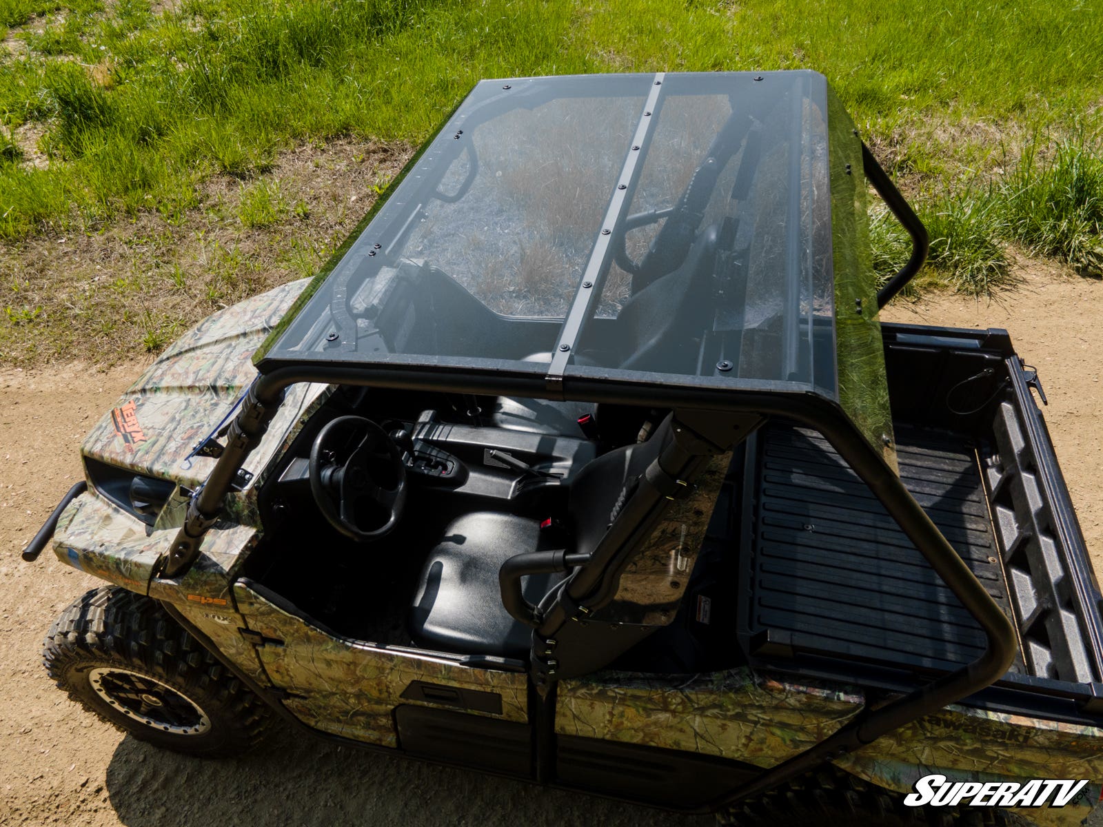 Photo of SuperATV Kawasaki Teryx S Tinted Roof by SuperATV - Premium Roofs for UTVs / Side by Sides