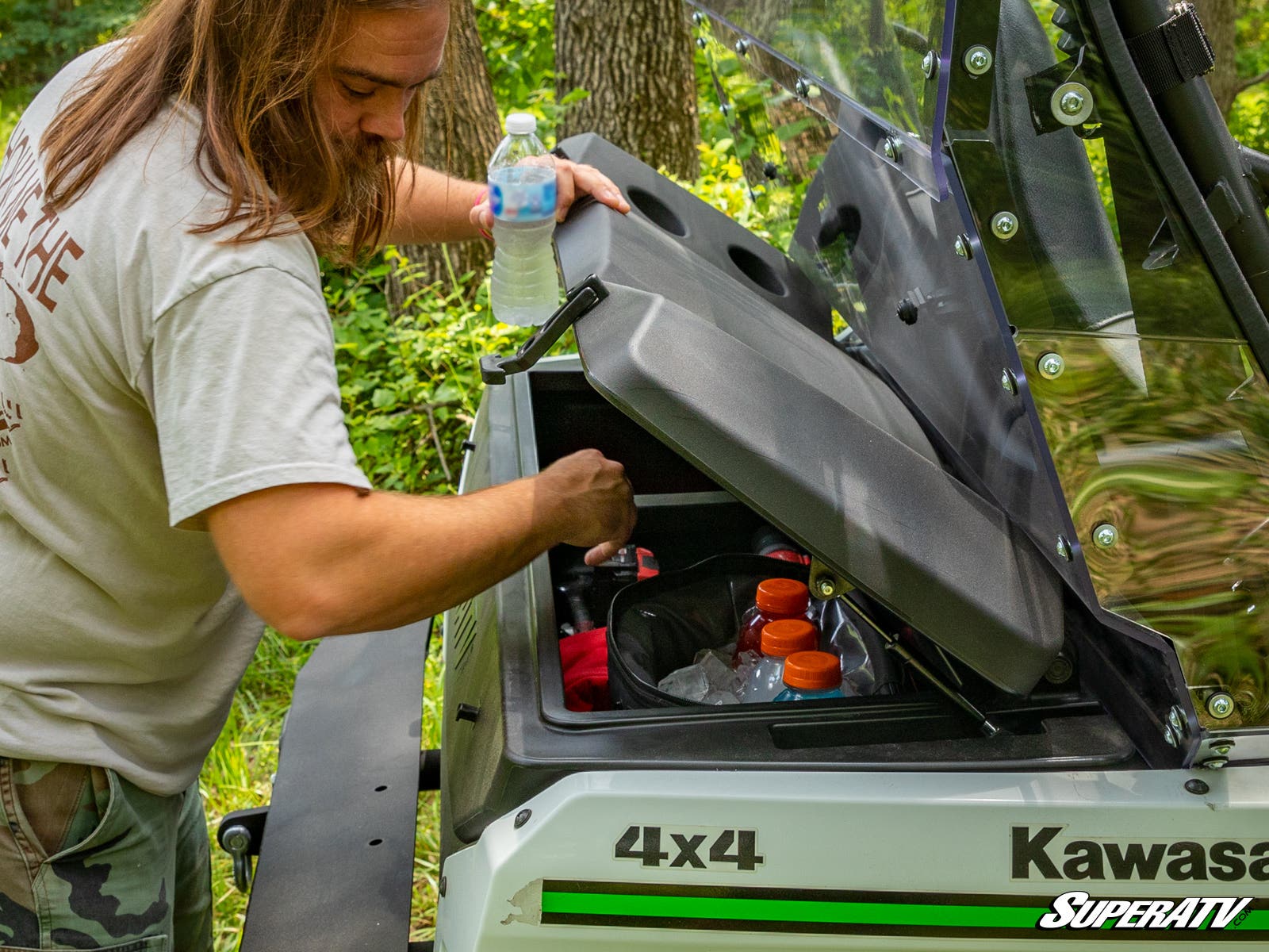 Photo of SuperATV Kawasaki Teryx 4 S Cargo Box by SuperATV - Premium Storage for UTVs / Side by Sides