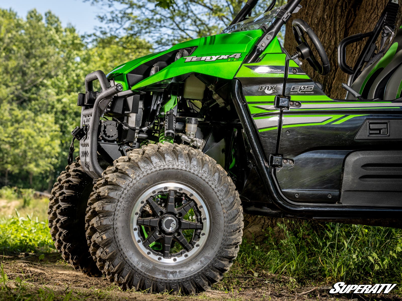 Photo of SuperATV Kawasaki Teryx S Winch-Ready Tubed Front Bumper by SuperATV - Premium Bumpers for UTVs / Side by Sides