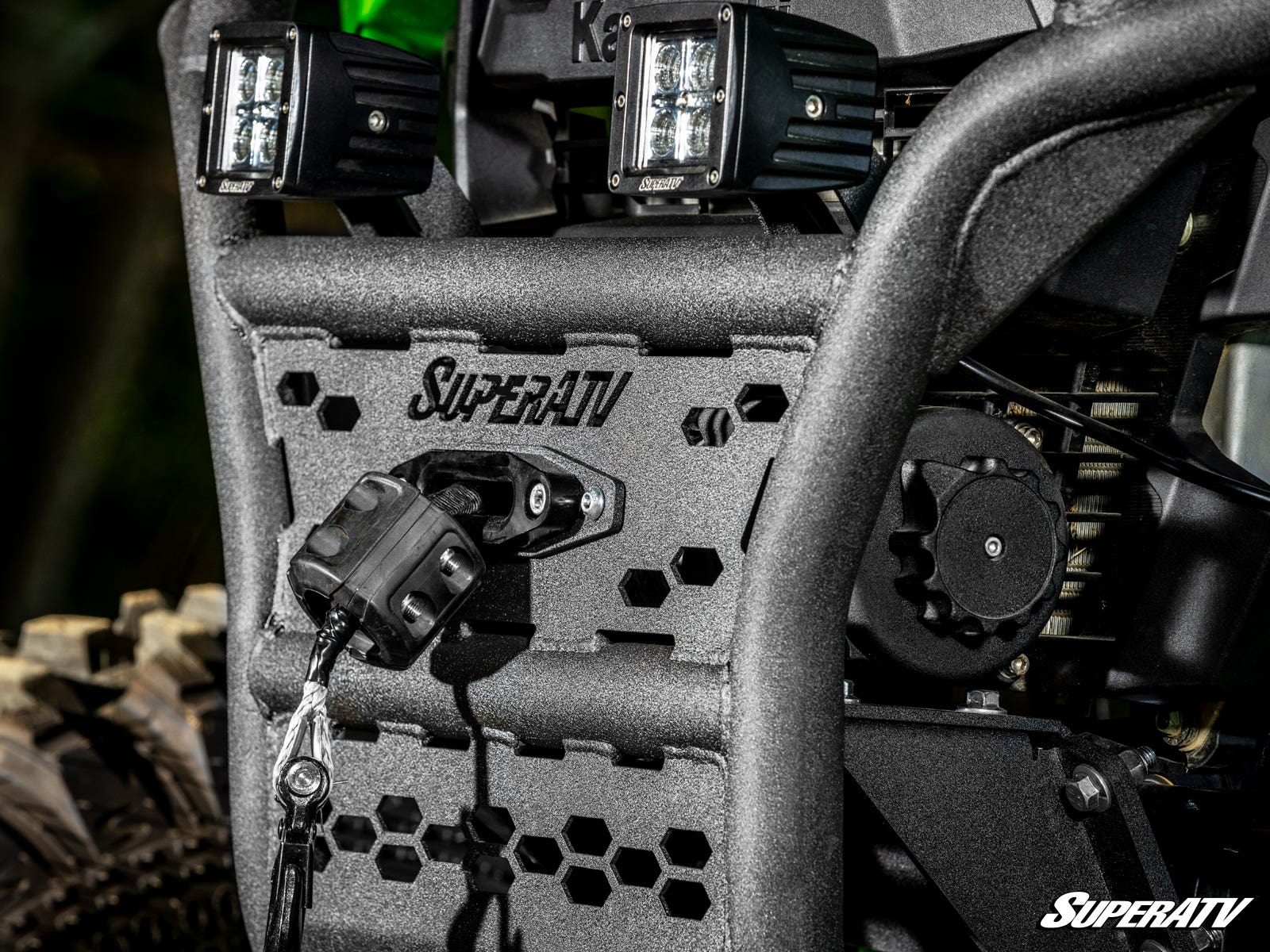 Photo of SuperATV Kawasaki Teryx S Winch-Ready Tubed Front Bumper by SuperATV - Premium Bumpers for UTVs / Side by Sides