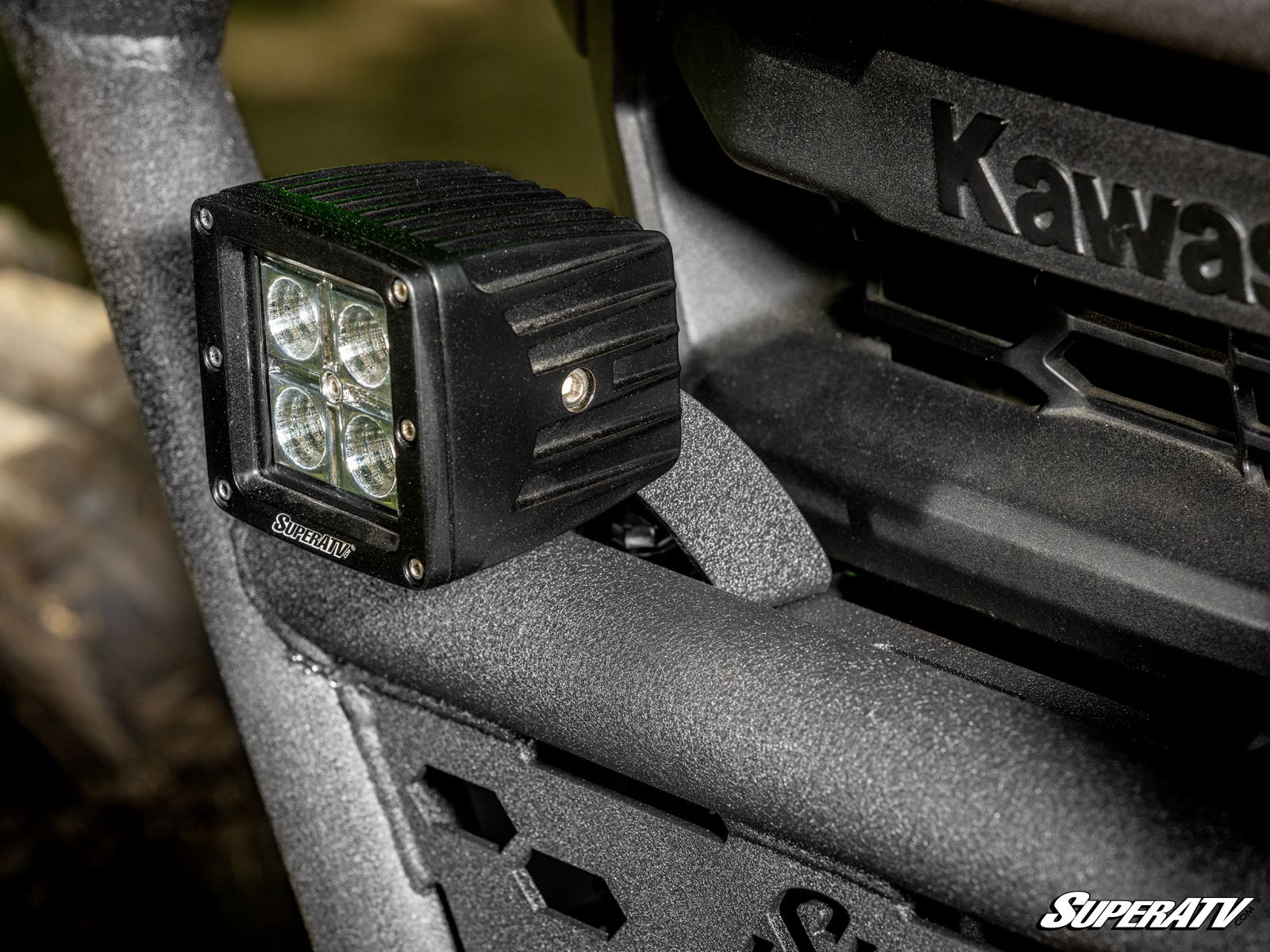 Photo of SuperATV Kawasaki Teryx S Winch-Ready Tubed Front Bumper by SuperATV - Premium Bumpers for UTVs / Side by Sides