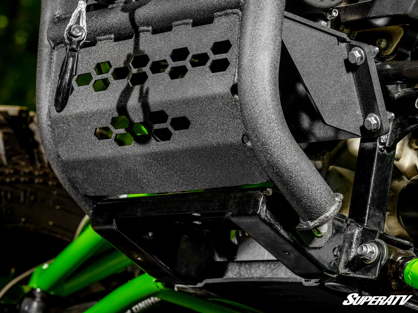 Photo of SuperATV Kawasaki Teryx S Winch-Ready Tubed Front Bumper by SuperATV - Premium Bumpers for UTVs / Side by Sides