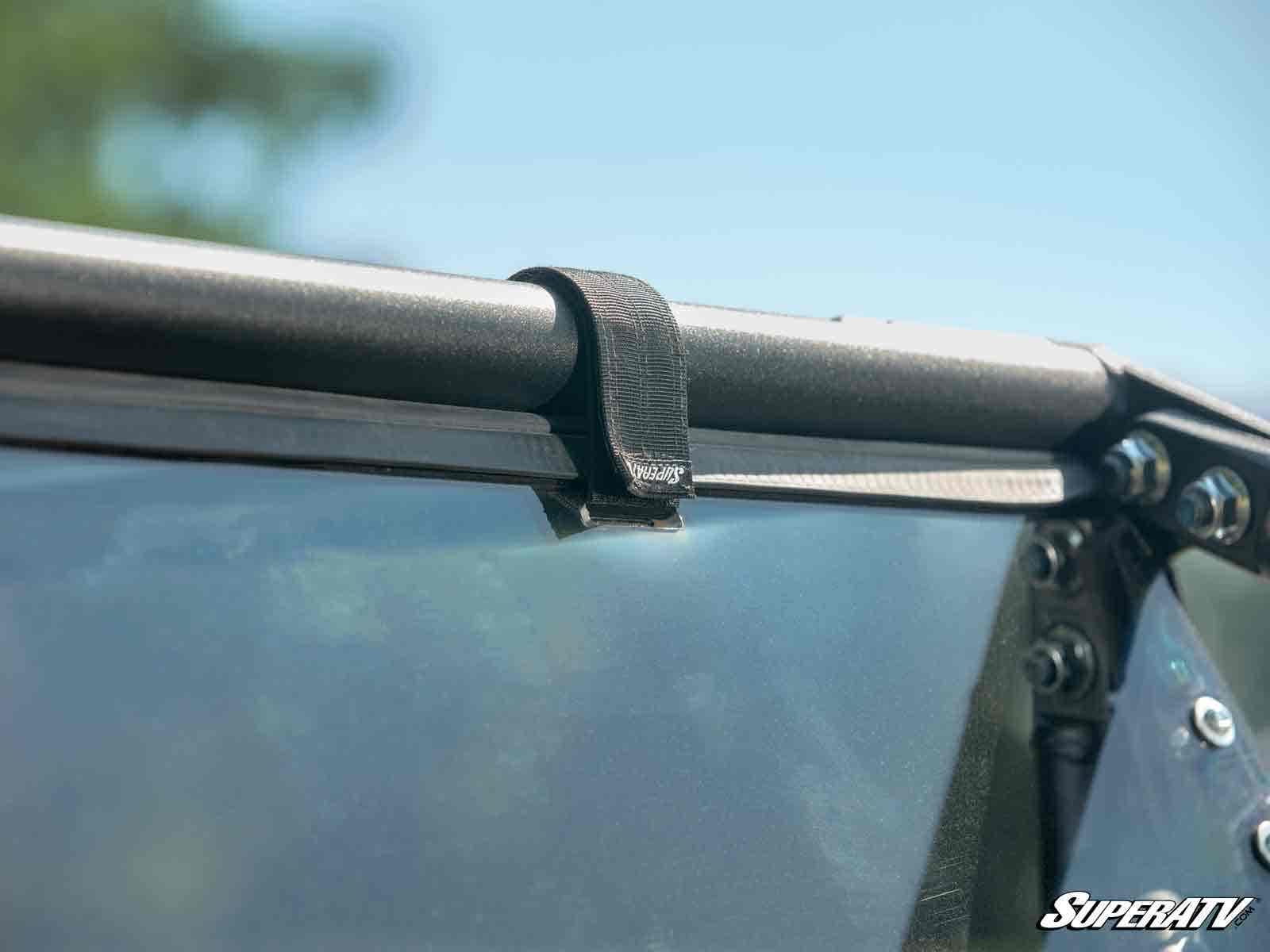 Photo of SuperATV Kawasaki Teryx KRX 4 1000 Rear Windshield by SuperATV - Premium Windshields for UTVs / Side by Sides