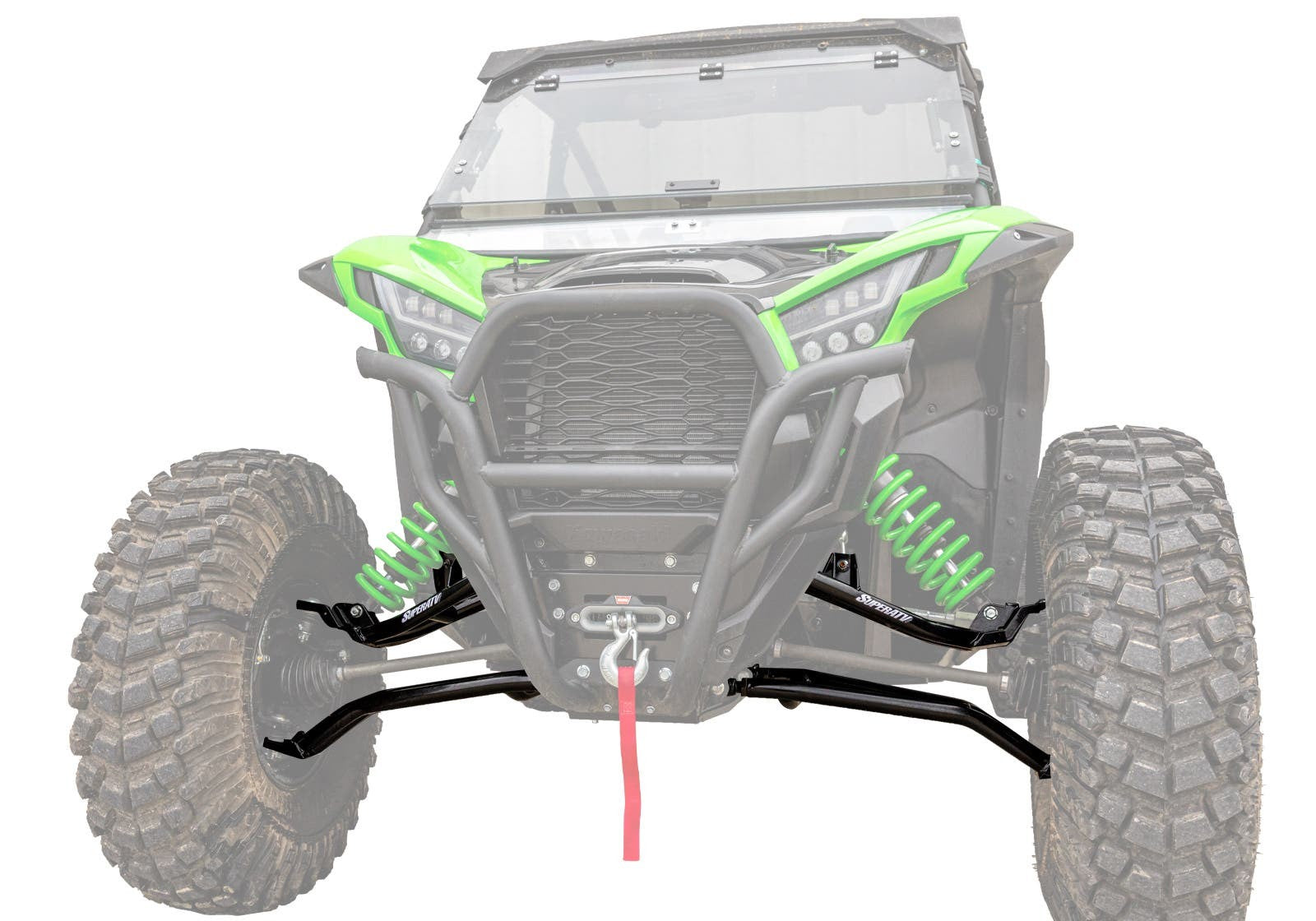 Kawasaki Teryx KRX High Clearance 1.5in. Forward Offset A-Arms - Keller Ball Joints