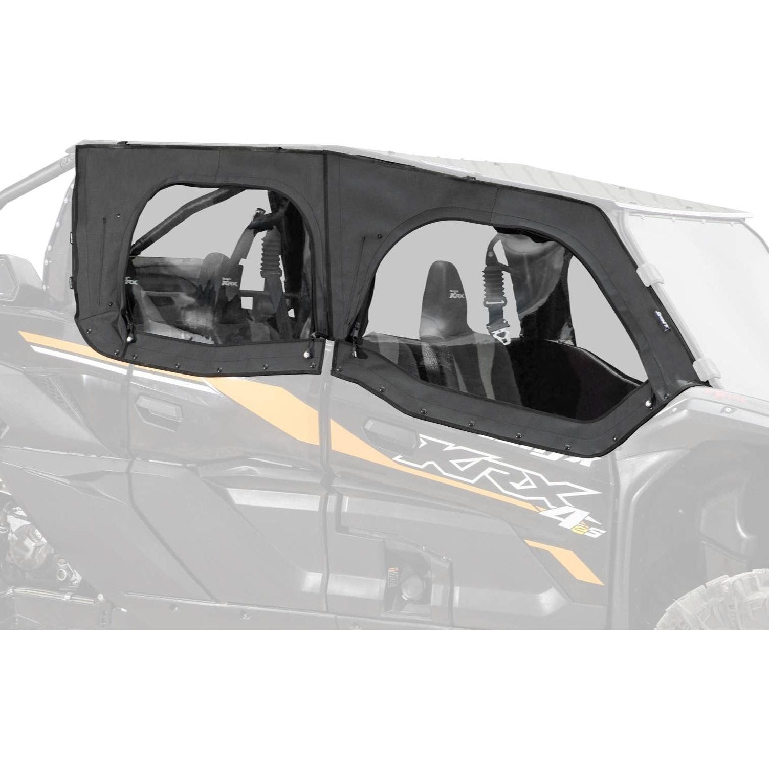 Photo of Kawasaki KRX 4 Primal Soft Cab Enclosure Upper Doors by SuperATV - Premium Doors for UTVs / Side by Sides